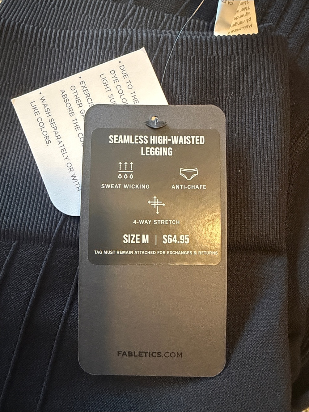NWT Fabletics Seamless High-Waisted Legging - 2 pair - Picture 2 of 9
